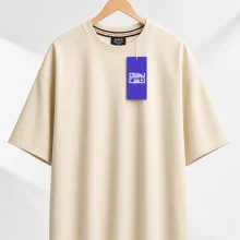 تیشرت ساده (Basic) رنگ کرم
