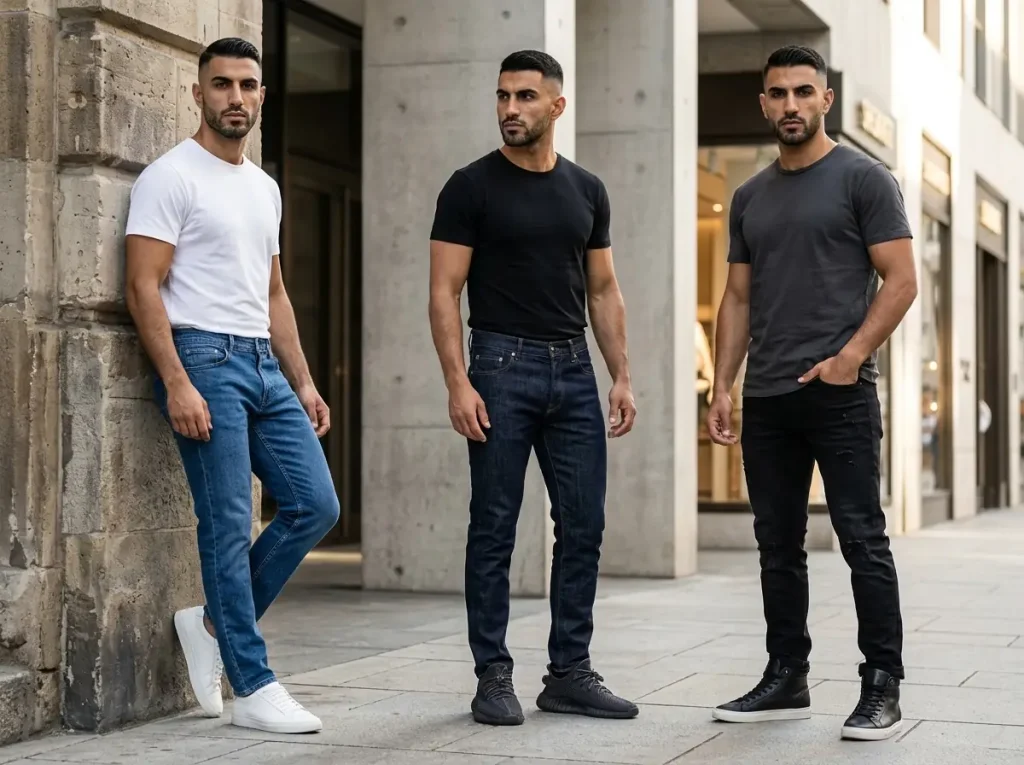انتخاب رنگ مناسب شلوار جین